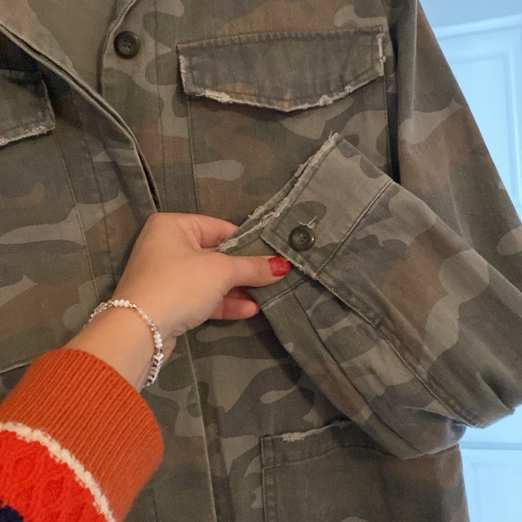 Saks FiFth Ave Camo Jacket - Picture 4 of 5